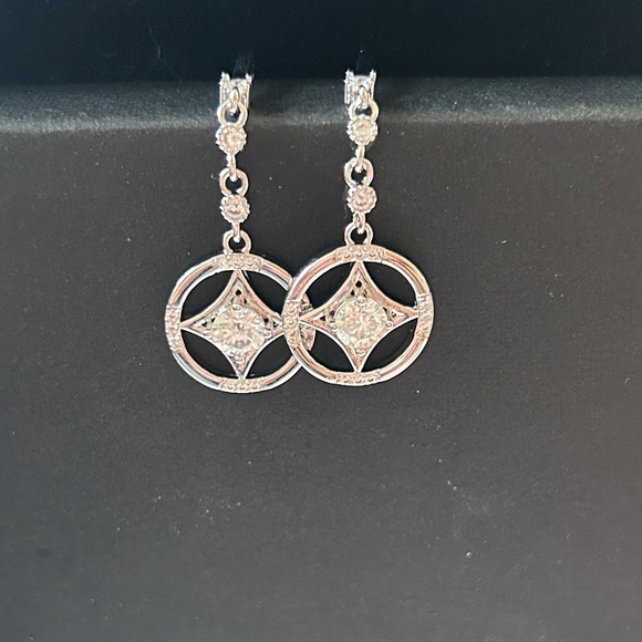 Moissanite Diamond dangle Earrings